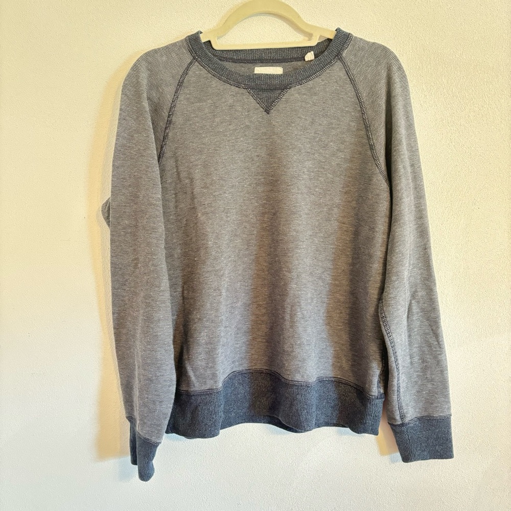 Billy Reid Striped Crewneck Sweater